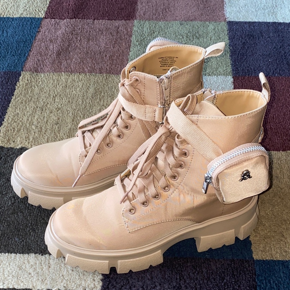 Steven Madden Tan Women's Boots with Pouch